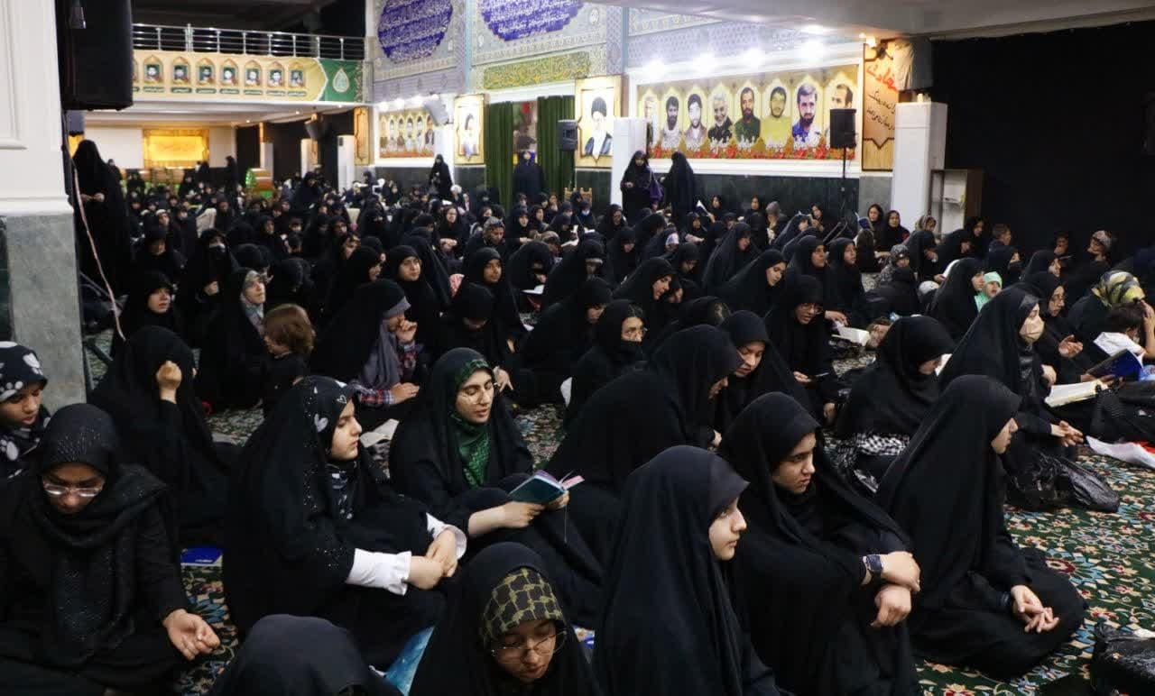مراسم احیای دختران حاج قاسم در یادمان شهید علی هاشمی