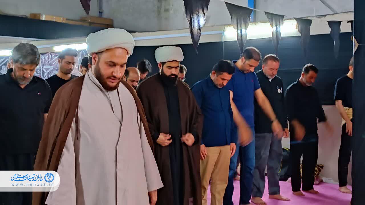 حضور مبلغین در در دو پایانه مرزی شامچه و چذابه