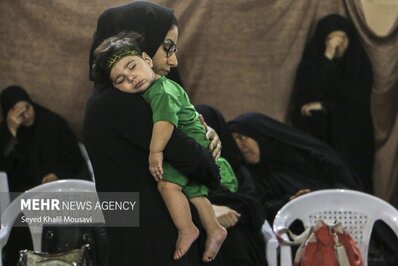 همایش شیرخوارگان حسینی در اهواز برگزار شد