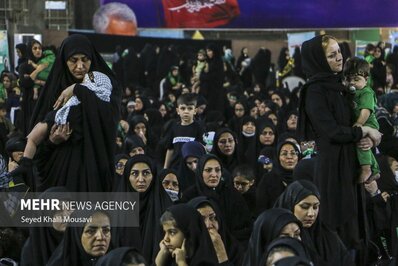 همایش شیرخوارگان حسینی در اهواز برگزار شد