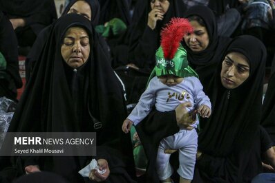 همایش شیرخوارگان حسینی در اهواز برگزار شد