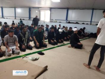 حضور مبلغین در در دو پایانه مرزی شامچه و چذابه