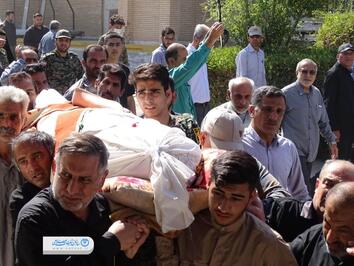 شهید محراب در بهبهان تشییع شد