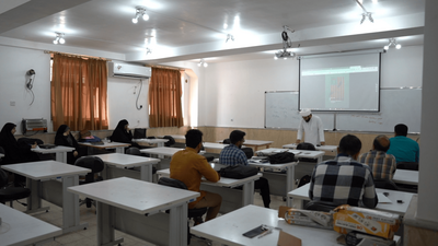 کارگاه تولید پوستر در شهرستان دزفول