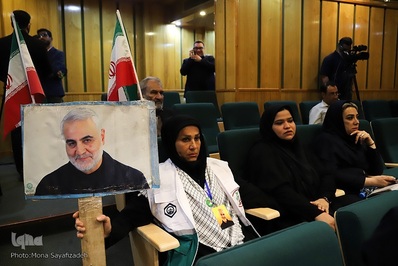بزرگداشت خبرنگاران شهید جبهه مقاومت در اهواز