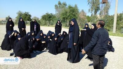 برگزاری اردوی روایت پیشرفت در پادگان قدس دزفول