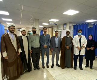 پاسداشت پرستاران بیمارستان شفا در مسجد سلیمان