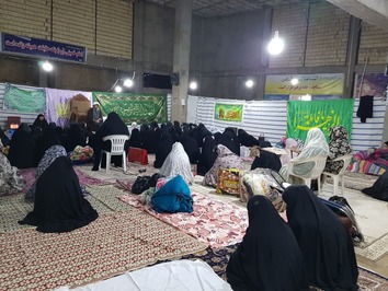حال و هوای اعتکاف دختران در مسجدسلیمان