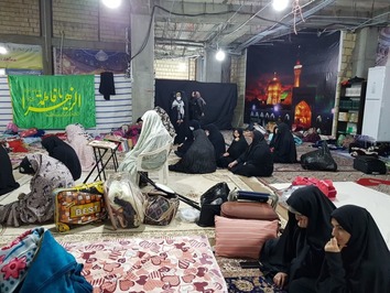 حال و هوای اعتکاف دختران در مسجدسلیمان