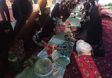 پیوستن بانوان اهوازی به پویش «مقلوبه» + عکس