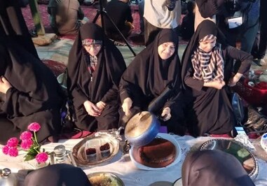 پیوستن بانوان اهوازی به پویش «مقلوبه» + عکس