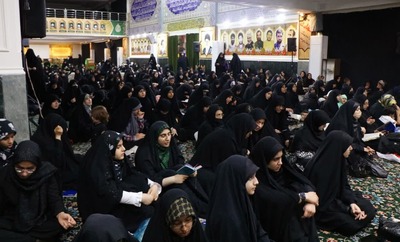 مراسم احیای دختران حاج قاسم در یادمان شهید علی هاشمی