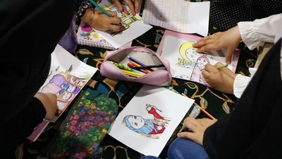 مراسم احیای دختران حاج قاسم در یادمان شهید علی هاشمی