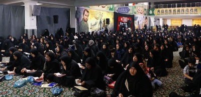 مراسم احیای دختران حاج قاسم در یادمان شهید علی هاشمی