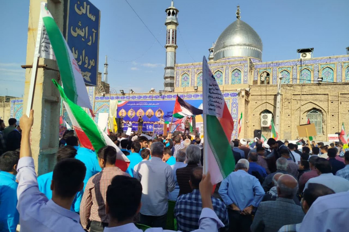 راهپیمایی روز دانش آموز در بهبهان برگزار شد