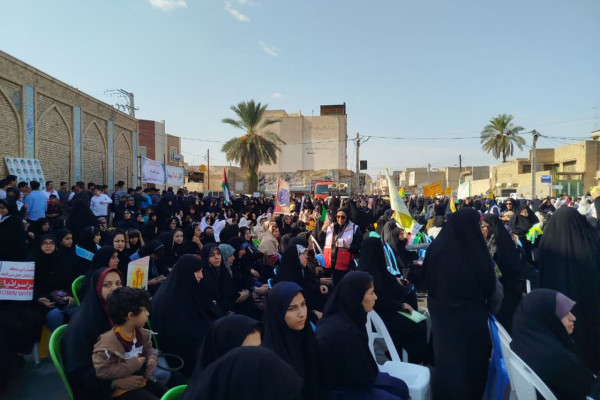 راهپیمایی روز دانش آموز در بهبهان برگزار شد