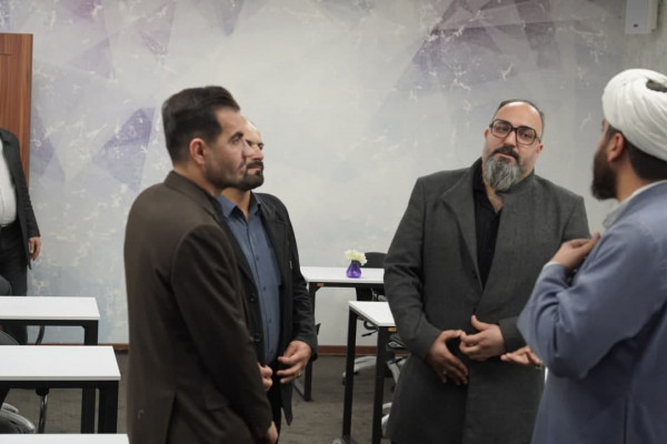 بازدید مدیر روابط عمومی شرکت فولاد اکسین از مرکز رسانه تبلیغات اسلامی استان خوزستان