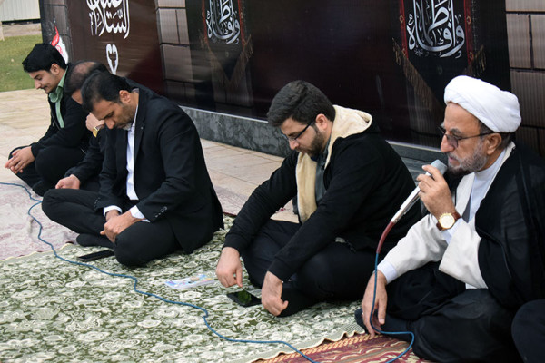 مراسم زیارت عاشورا و سوگواری سالروز وفات حضرت ام‌البنین(س) در بوشهر برگزار شد