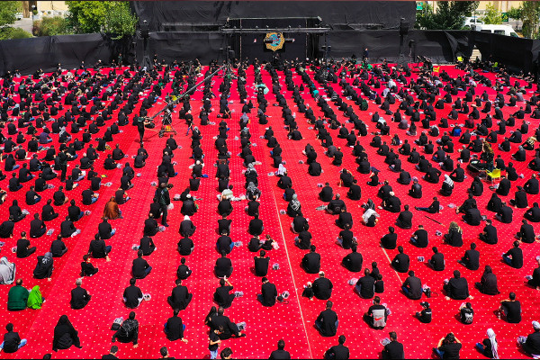 קיום טקסי אבל על אימאם חוסיין (ע״ה) עם שמירת מרחק חברתי