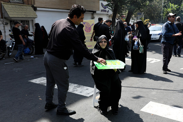 La ceremonia de los «Rezagados de Arbaín» en Irán