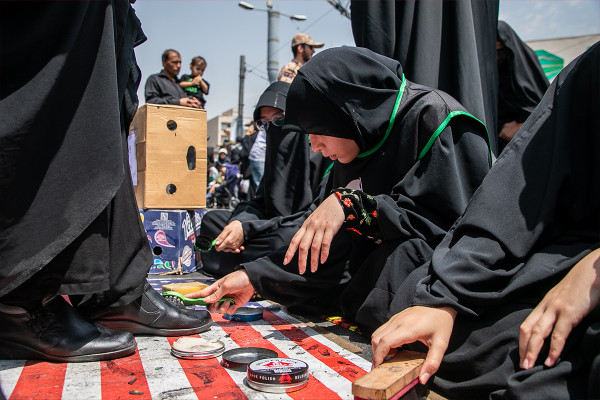 La ceremonia de los «Rezagados de Arbaín» en Irán