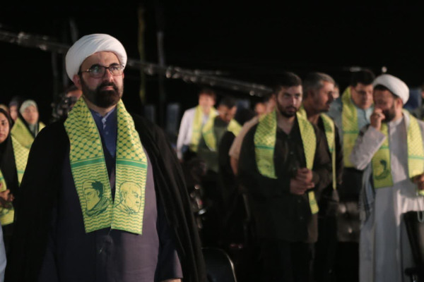 اجتماع نصر با حضور یاران صمود و خانواده شهدای لبنانی در ناو شهید رودکی