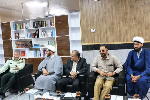 دیدار مدیرکل تبلیغات اسلامی کردستان با فرمانده و رئیس عقیدتی سیاسی انتظامی استان