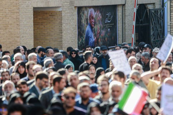 مراسم تشییع پیکر محمد کاسبی