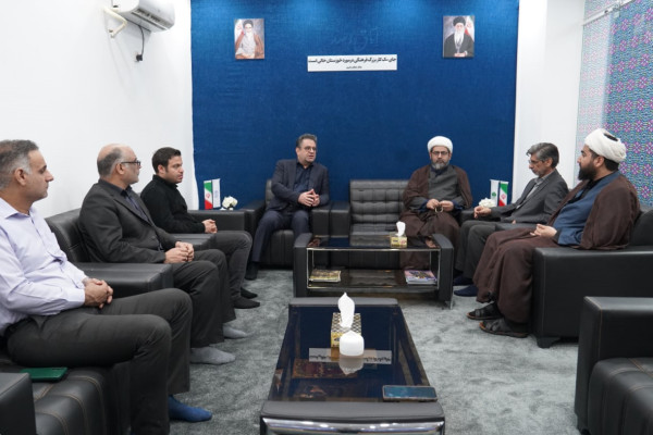 بازدید مدیرکل صدا و سیما مرکز خوزستان از مرکز رسانه تبلیغات اسلامی خوزستان