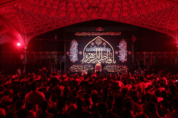 مراسم شهادت حضرت زهرا س در حسینیه معرفت اصفهان با حضور کربلایی حسین ستوده