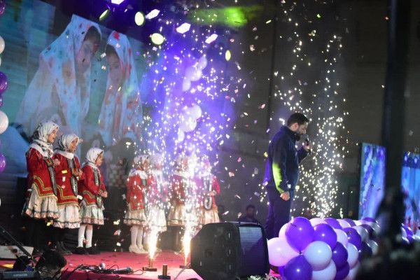 گلباران علی‌آبادکتول به مناسبت ولادت حضرت زهرا (س)