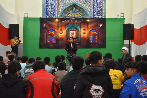 آیین اعتکاف کودکان و نوجوانان هیئت فتاح در مسجد زین‌العابدین شیراز برگزار شد