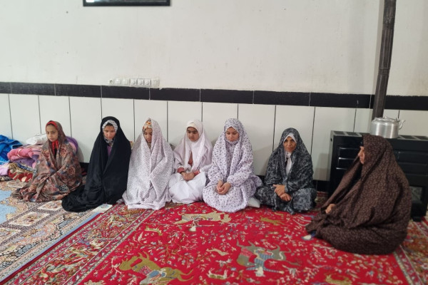 آغاز آئین معنوی اعتکاف در شهرستان بدره