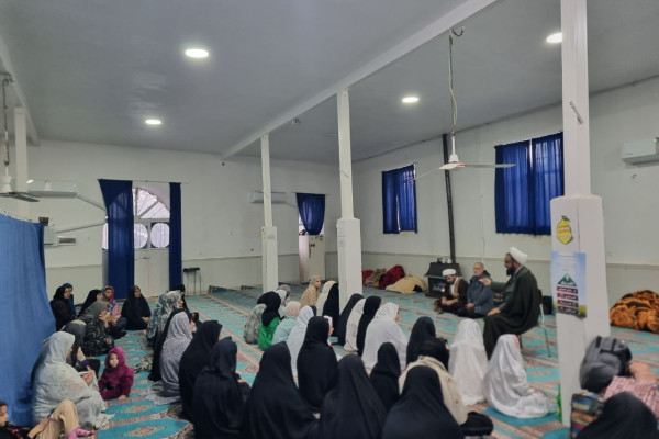 آغاز آئین معنوی اعتکاف در شهرستان بدره