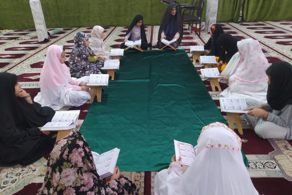 تجلی آیات منتخب نهضت زندگی با آیه ها در اعتکاف شهرستان بدره