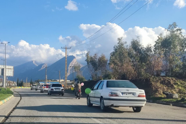 جشن بزرگ خودرویی بمناسبت نیمه شعبان در شهرستان دره‌شهر