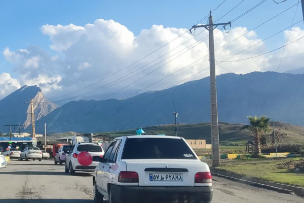 جشن بزرگ خودرویی بمناسبت نیمه شعبان در شهرستان دره‌شهر