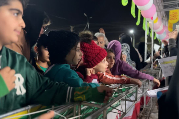 جشن کیلومتری نیمه شعبان در آبادان برگزار شد