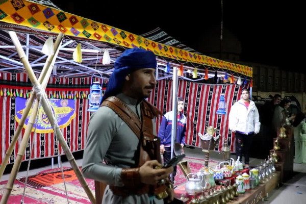 جشن کیلومتری نیمه شعبان در آبادان برگزار شد