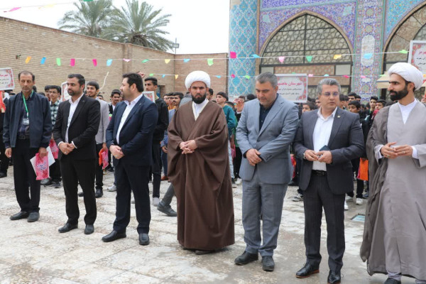 بیست و یکمین جشنواره قرآن ، عترت و نماز قطب 2 استان خوزستان در بندر امام برگزار شد