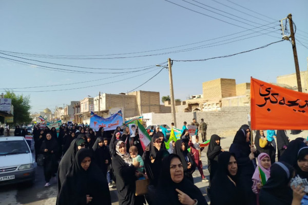 راهپیمایی روز دانش آموز در بهبهان برگزار شد