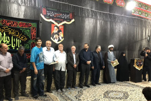 مراسم تجلیل از خادمان موکب امام حسین(ع) سرکوره‌ها برگزار شد